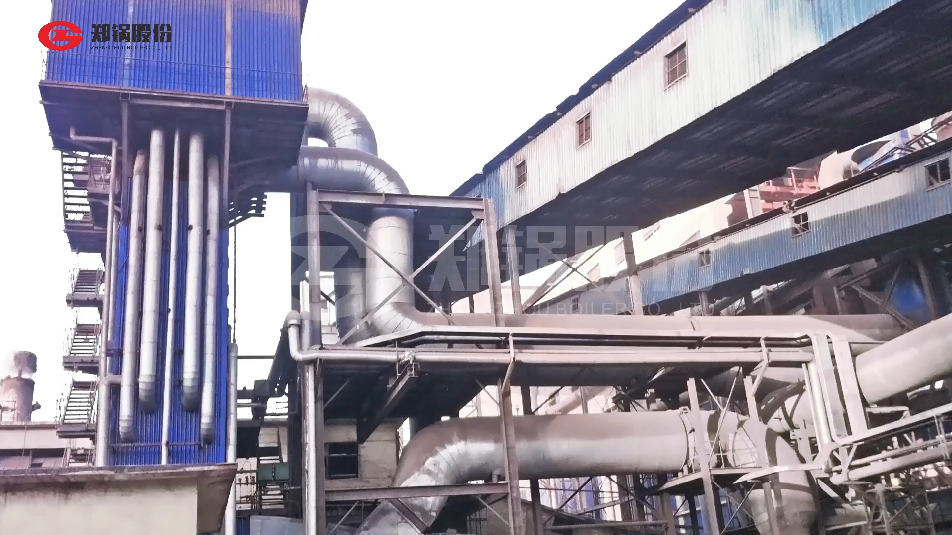 德赢VWIN烧结机余热接纳锅炉