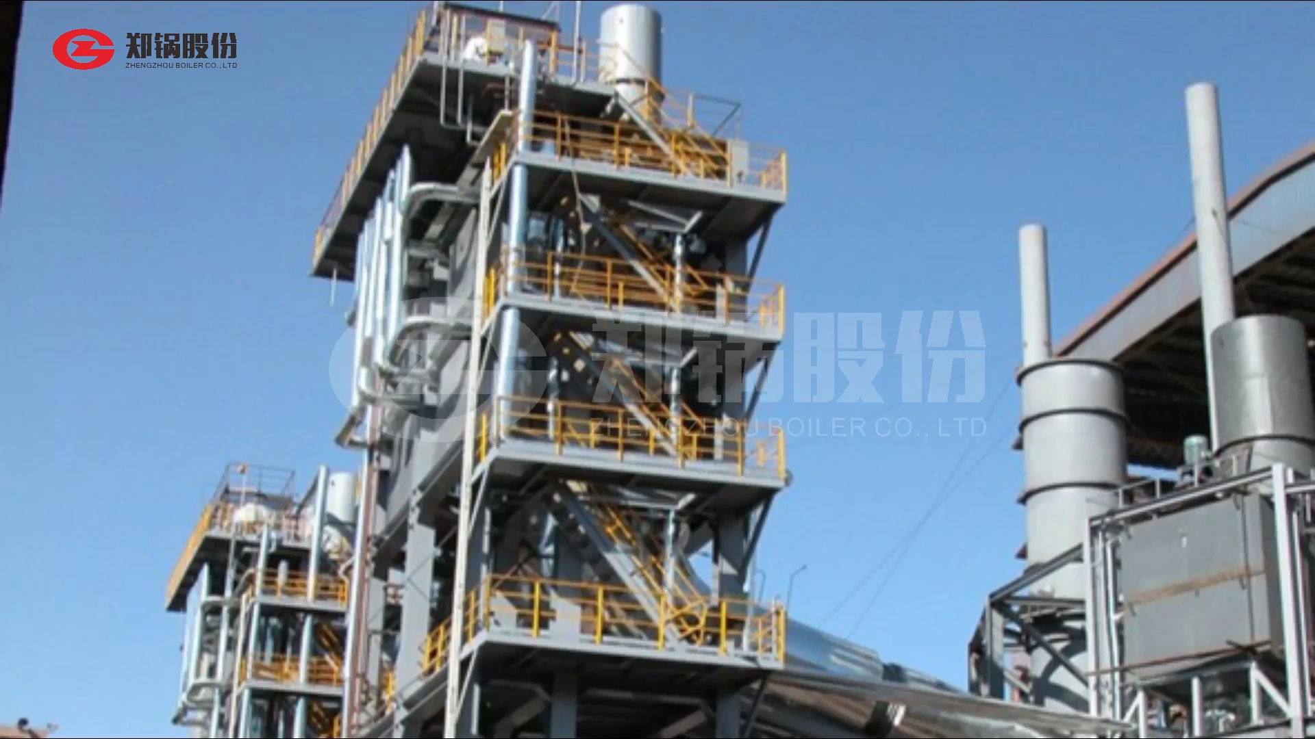 德赢VWIN钢铁烧结机余热锅炉