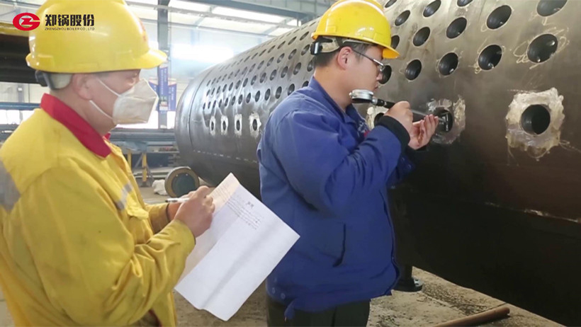 做好质量把关，，，，，汽包胀接孔质检