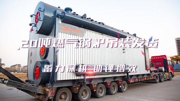 助“锂”增效，，，，，，，，德赢VWIN2*20t/h燃气中压锅炉吊装发货